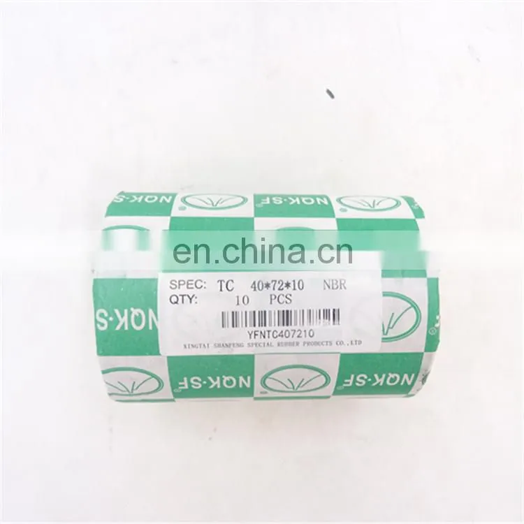 NQK SF TC 40x72x10 NBR o rings oil seals