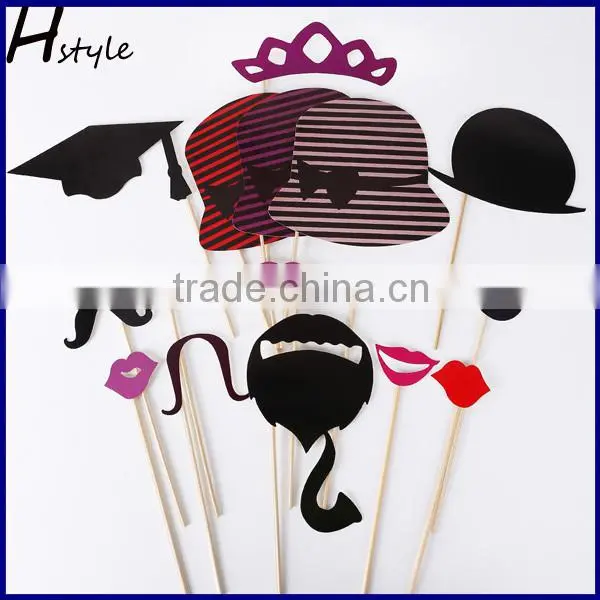 Colorful Props On A Stick Mustache Photo Booth Party Fun Christmas Favor PFB0033