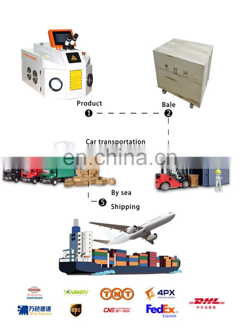 Professional 200w metal laser welder silver gold jewelry watch laser welding soldering machine