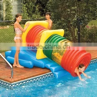 2016 High quality inflatable pool slide