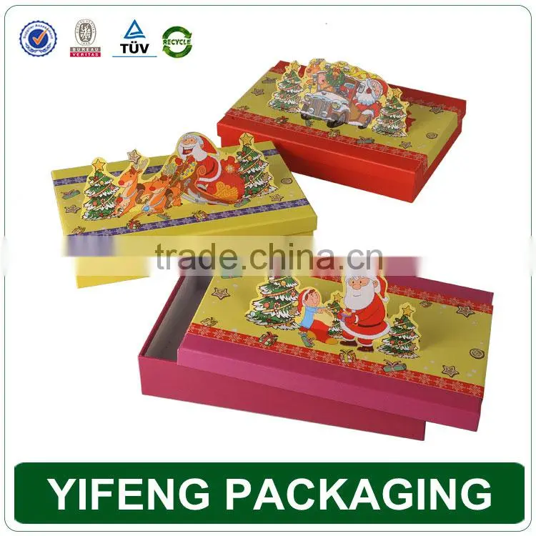 Personalized Decorative Christmas Gift boxes wholesale