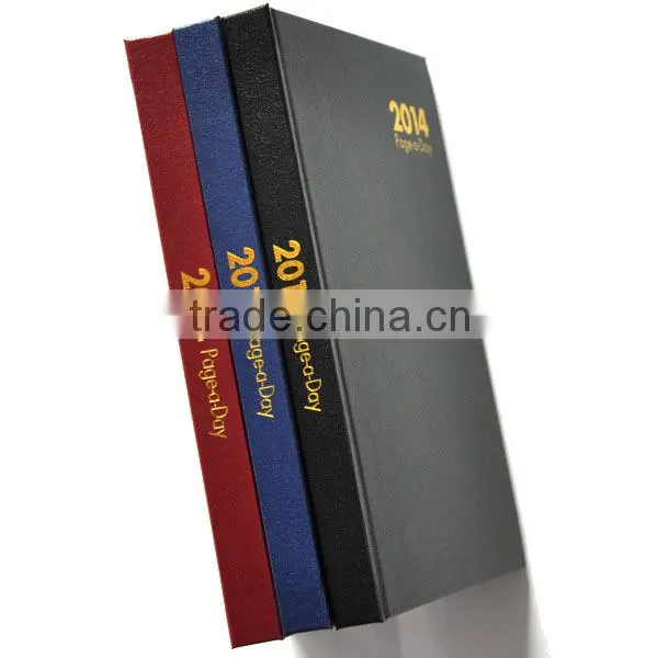 2014 daily hardcover notebook page a day Calendar Pad Pro