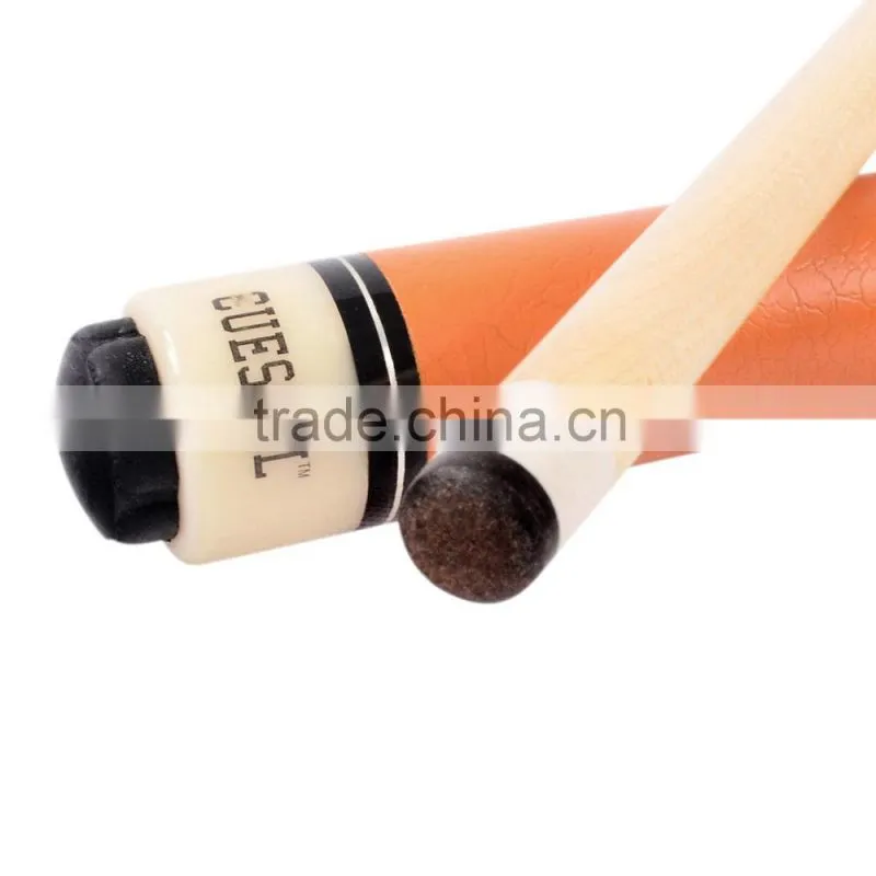 CUESOUL Quick Release 1/2 Pool Cue, Maple Shaft, Hardwood butt with Decal