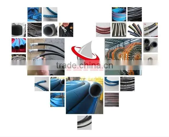 6 Inch Flexible Rubber Water Pump Concrete Hose