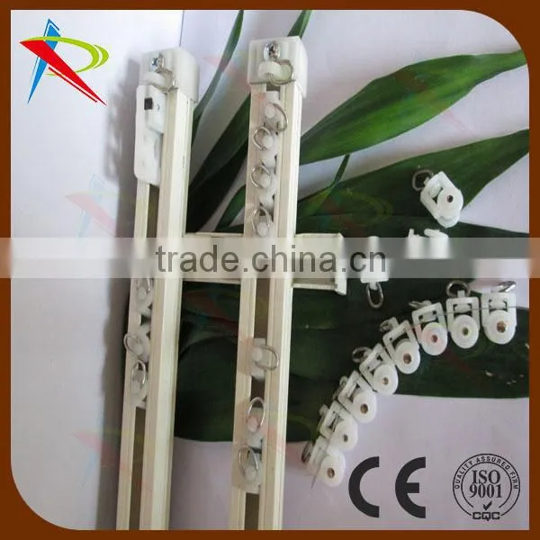 Bendable straight curtain rail/tracks Ceiling Mount Export Japan