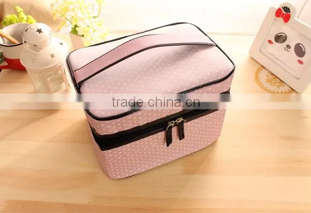 Top Quality Makeup Case Cosmetic Cases PU Makeup Cases