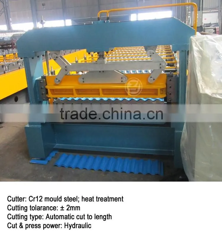 Galvanized Steel Roof Panel Rollformer