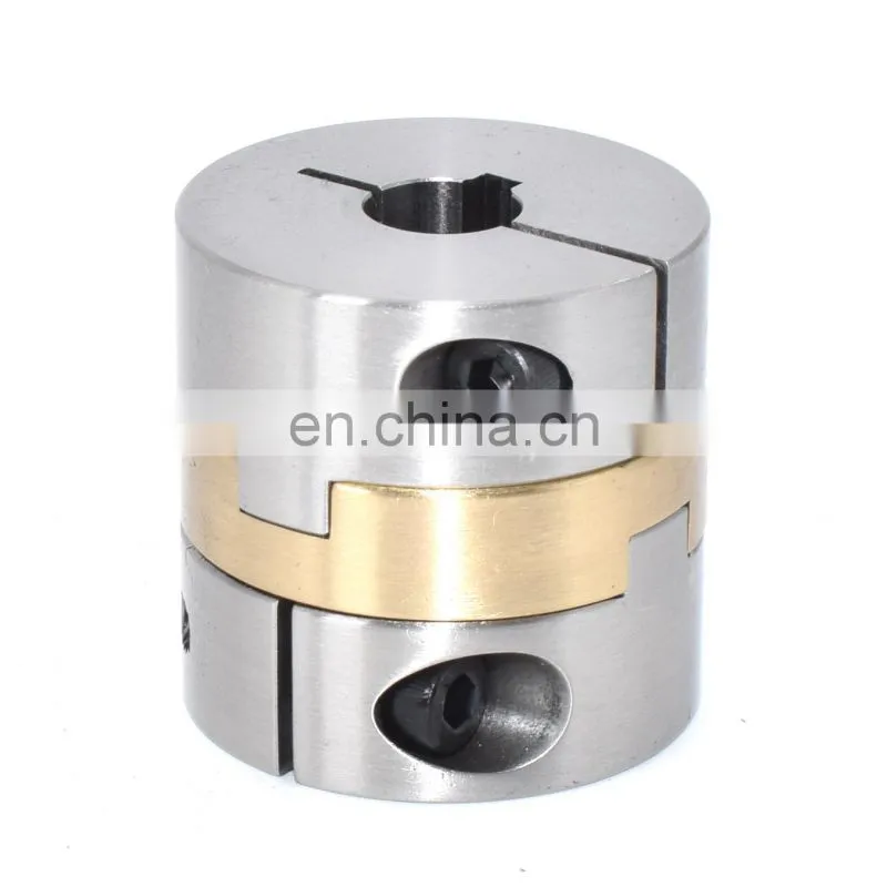 Large torque DHCG Stainless Steel Bronze Slider Clamping Series Coupling High Torque Sliding and Detachable