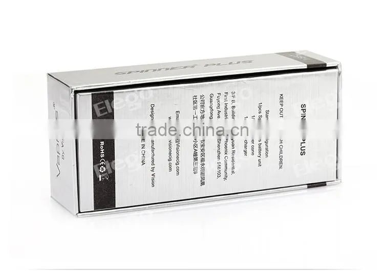 Newest e Vape 1500mAh EGO & 510 Vision Vapros Spinner Plus from Elego Wholesale
