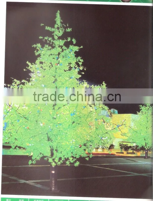 3240 led H: 3m cool white led lighted tree for decor