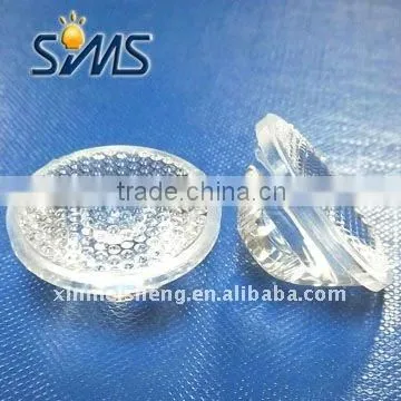 Super hot sale spherical surface solor lamp LED lens optical grade PAMA dia. 22.5mm