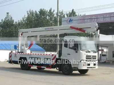 Peru Dongfeng high altitude truck for sale,china new telescopic boom lift truck