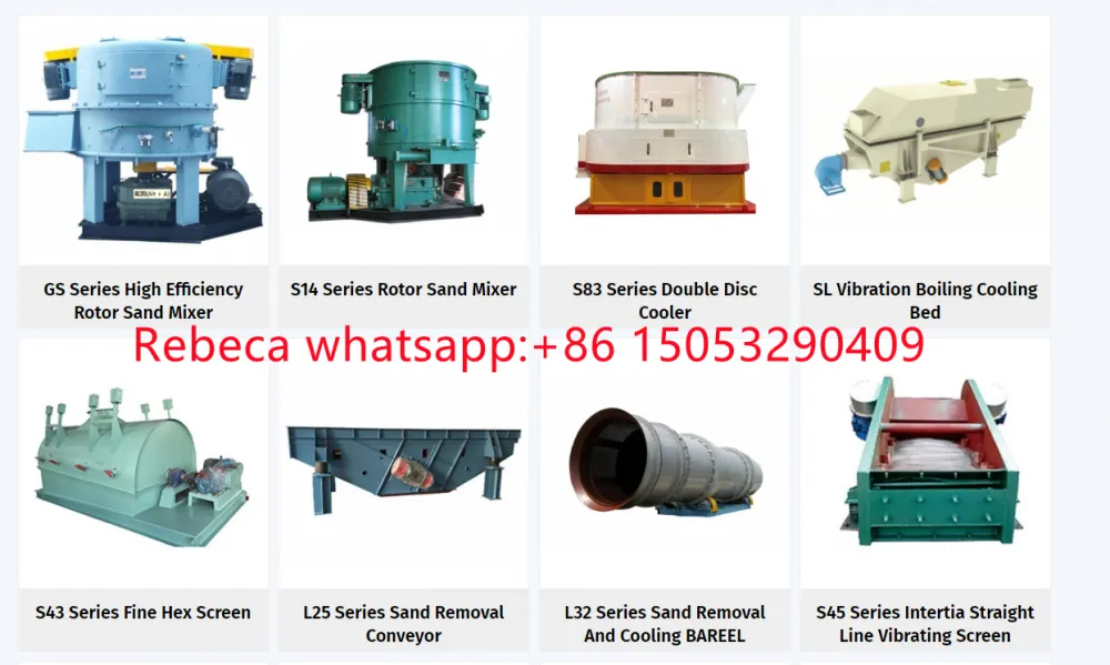 开发客户宣传照片-foundy sand mixer for casting,sand reclamed , sand treatment machines (2)