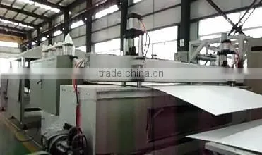 Plastic carton sheet produce system