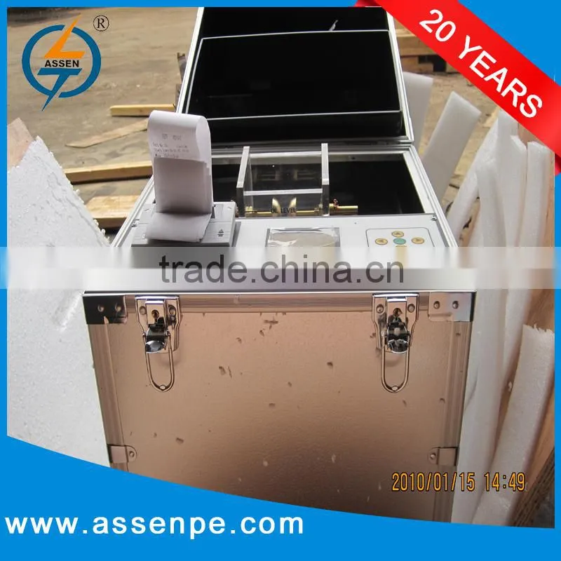 Reliable reputation insulation oil dieletric strength tester