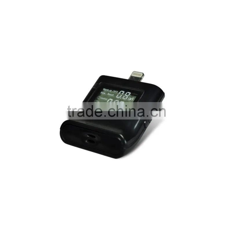 IPEGA for iPhone / iPad Backlight Screen Breath Breathalyzer Alcohol Tester Wholesale