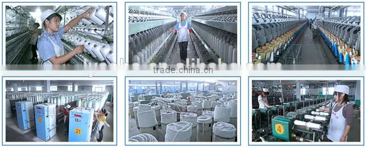 Hot sale 100% polyester bag closer thread in plastice tube for bag closer machine