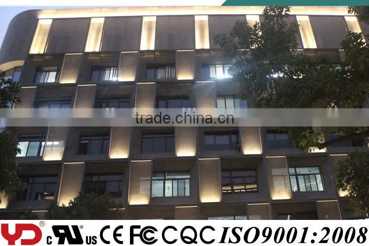 YD CE FCC CQC UL SASO IP68 LED wall washer light building lighting