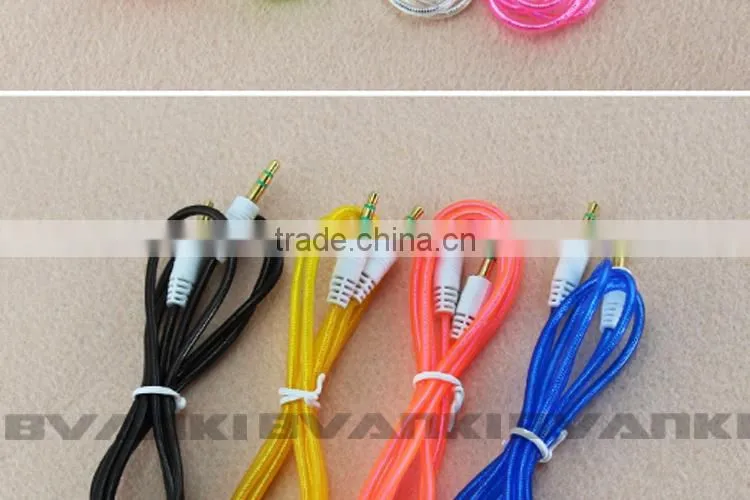 new products 2016 Car AUX Stereo Jack 3.5MM Audio Cable For Sale