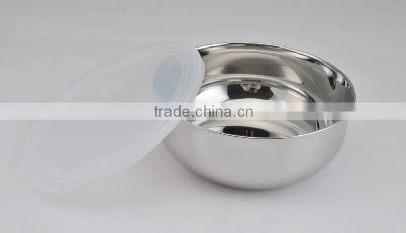Promotion Products Kitchen Rena ware Stainless steel metal salad master mixing bowls 14/18/20CM 0.8/1.5/2.2L