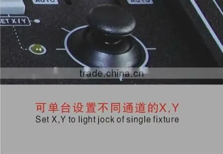 QY-C1301 crocodile 2024 dmx light controller with joystick 20pcs lights at 24 CHS and 24 Dimmer CHS