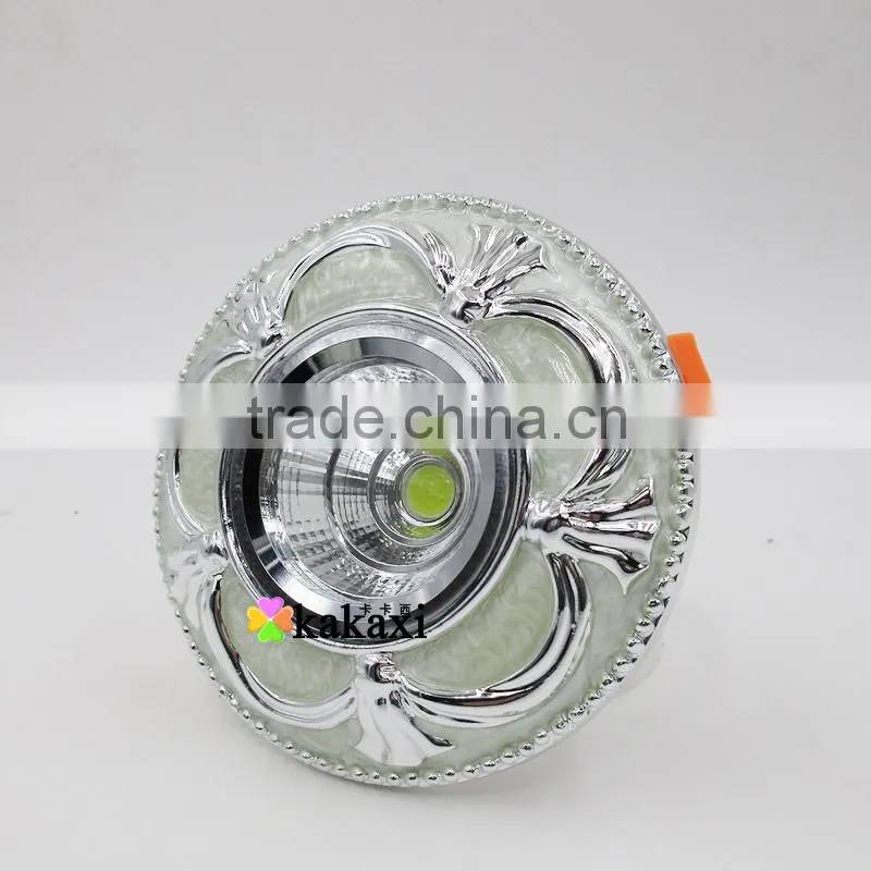 European Pop LED Ceiling Lamp COB 3W 5w Spotlights Resin + Aluminum LED Downlight