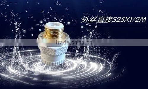 Fashion style pert pipe fittings;male joint,male sleeve