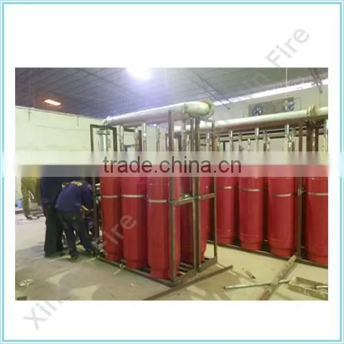 Automatic HFC-227ea fire fighting system filled with FM200 70L/90L/100L/120L/180L wholesale from Xingjin factory