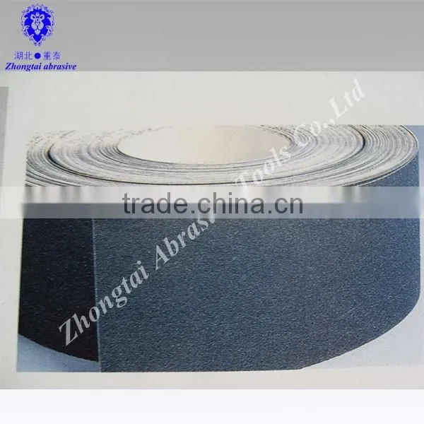 Black abrasive Silicon Carbide sand paper roll