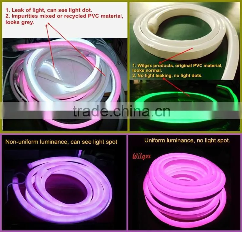 Small size LED Flex Neon Tube Lights for rooms