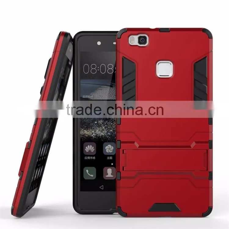 High quality TPU+PC material mobile phone case for huawei p9 lite
