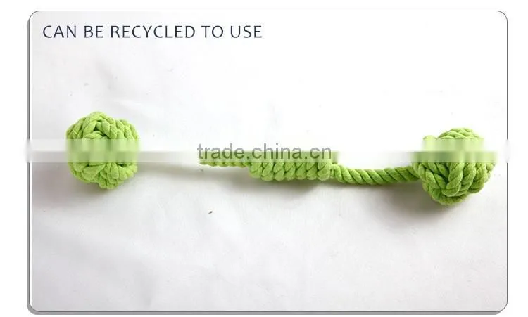 cotton rope toy for dog chew with reasonable price and high quality