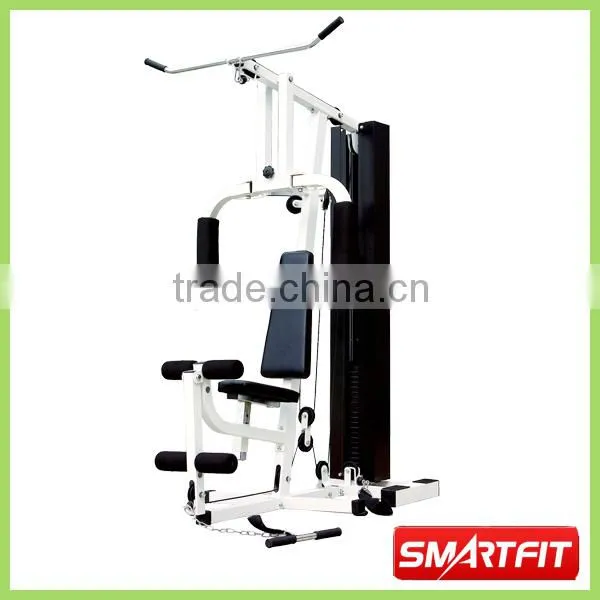 deluxe hot sale customized high base One Station Home Gym with 100 lb plastic weight stacks fitness equipment