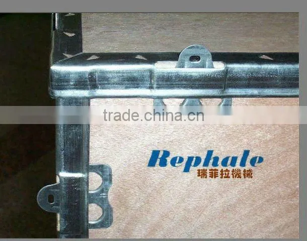 Steel belt edge strip making machine