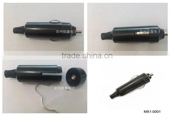 12V ac adapter simple male car cigarette auto cigarette lighter
