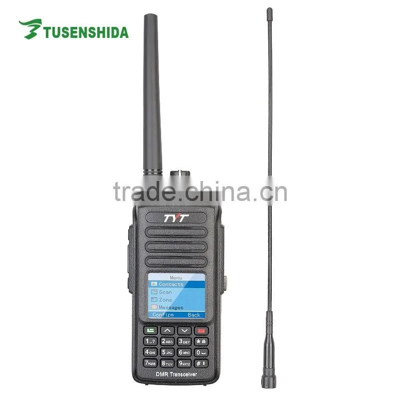 Dual Band Dual Display Handie Walkie Talkie TYT MD-390 Newly Launched DMR Digital Two-Way Radio
