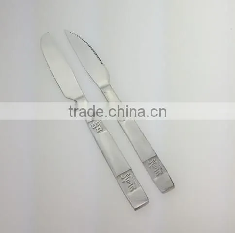 Exquisite stainless steel knife set made in China
