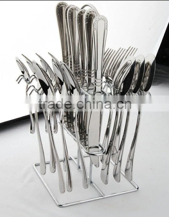 Jieyang salad Serving Spoons of plain handle with high quality and low price