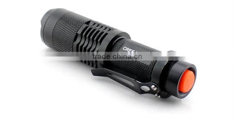 GOREAD Y21 Pen type T6 focusable flashlight 18650