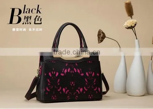 hollow out handbags retro flower carving bags fashion women handbags