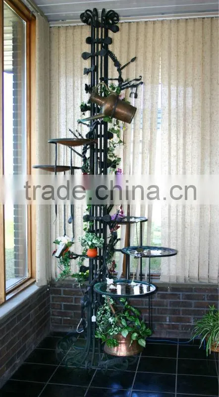 ornamental wrought iron basket