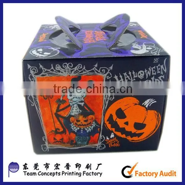 elegant cake paper box with PVC