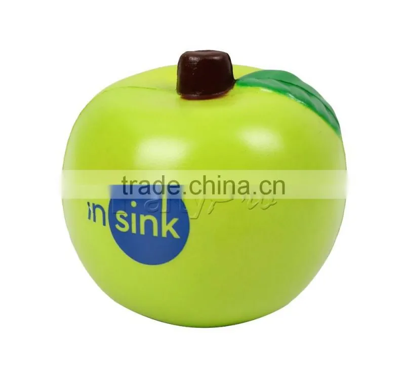 Partypro Hot New Products for 2015 Zhejiang Custom Logo Wholesale Fruit Shape PU Stress Ball