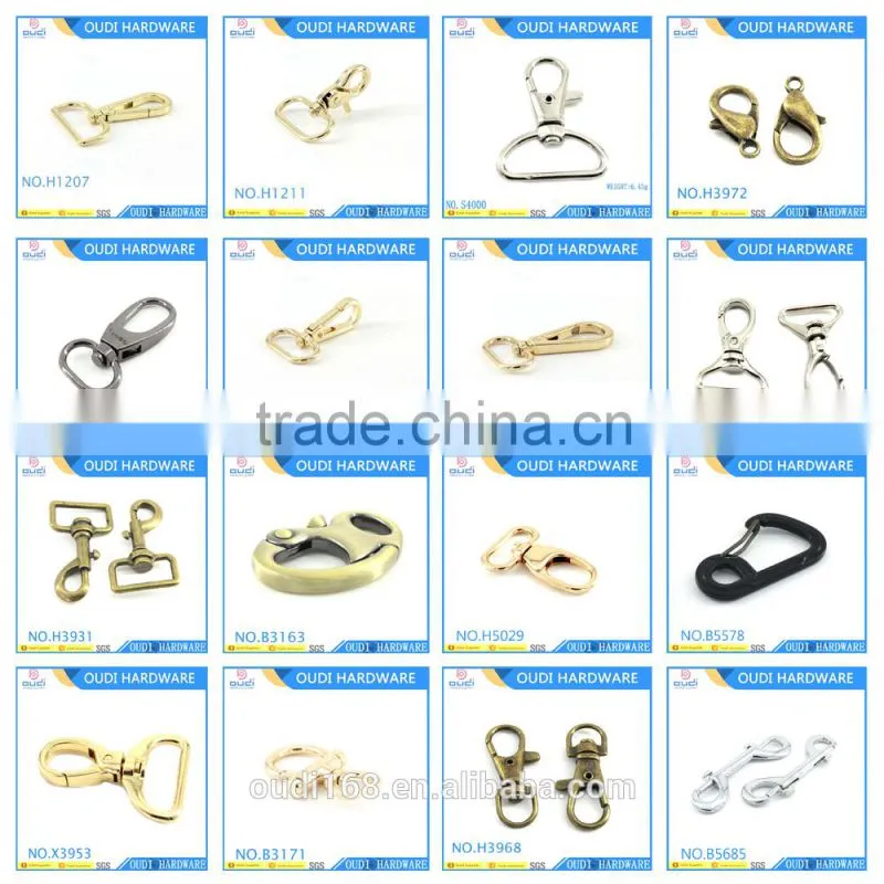 Best sale high quality gunmetal hardware turn lock fashion metal bag lock