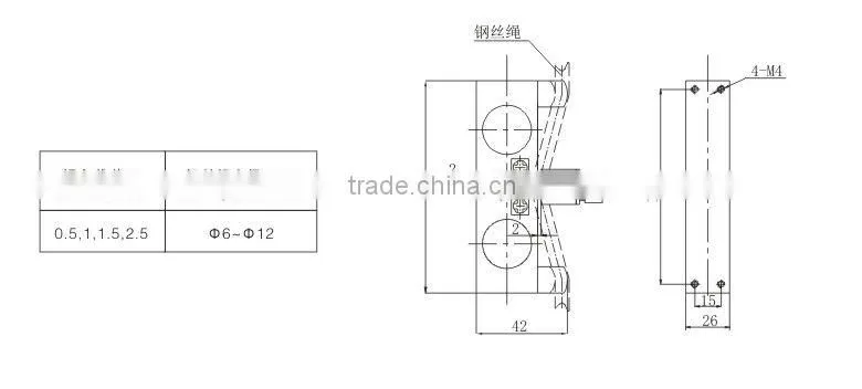 Single Shear Beam electronic overload loadcell