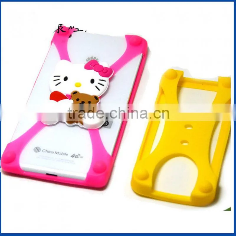 Newest fashion 3D Pvc cartoon universal silicone phone case phone cover for all models