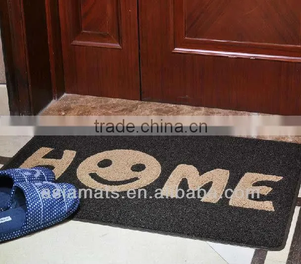 2013 New Design Custom Logo Fancy Entrance Mat
