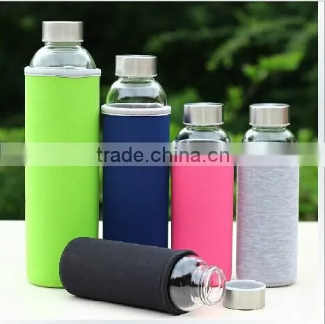 Glass Water Bottle