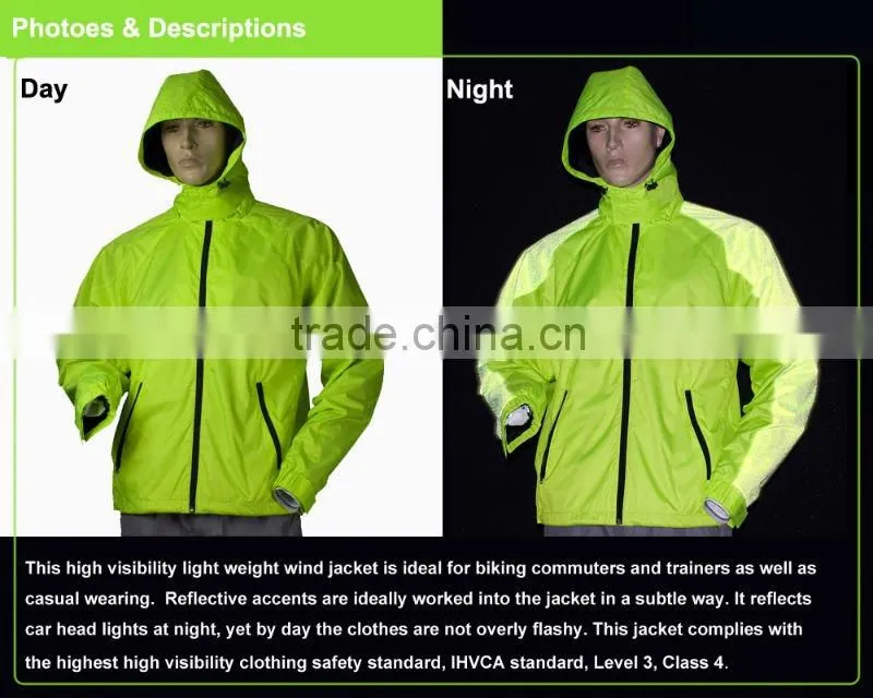 Men's Reflective Running Wear Cycling wear