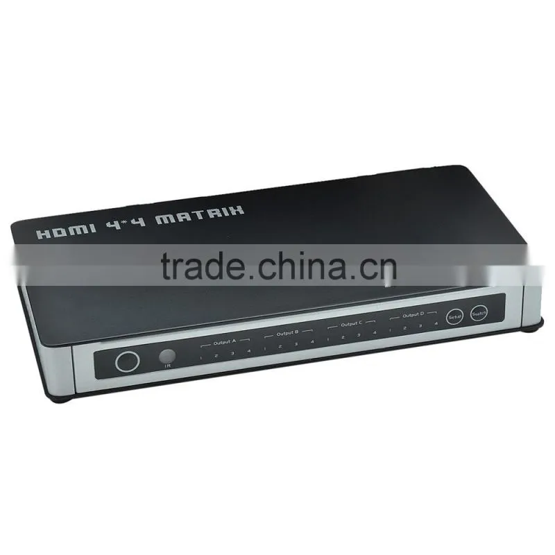 1080p audio video 4x4 4x2 hdmi matrix